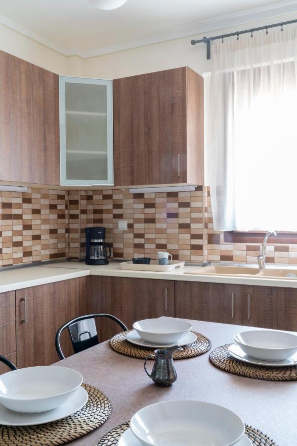 Alexandros Maisonettes Неа-Муданія Екстер'єр фото
